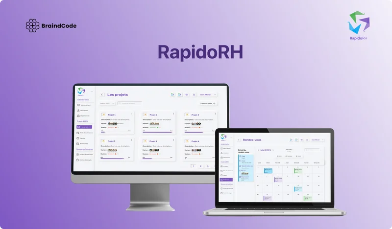 RapidoRH : aperçu du logiciel