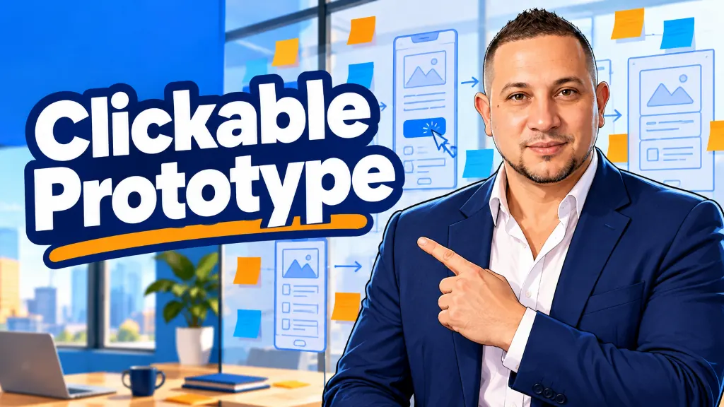 Couverture de la formation Clickable Prototype