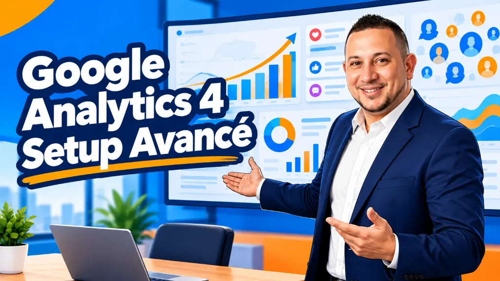 Couverture de la formation Google Analytics 4 Setup Avancé