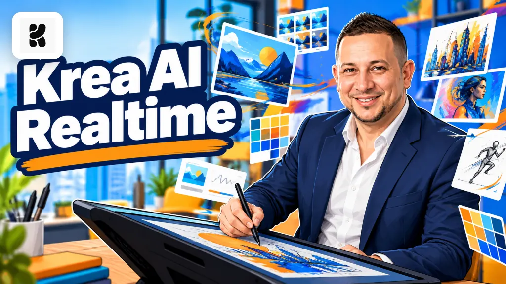 Couverture de la formation Krea AI Realtime