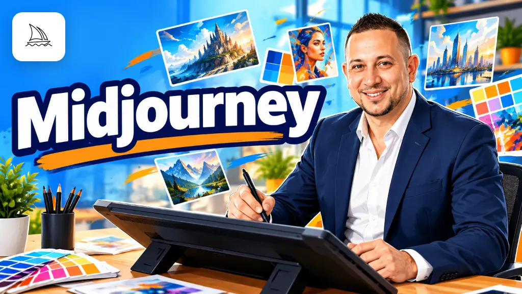 Couverture de la formation Midjourney