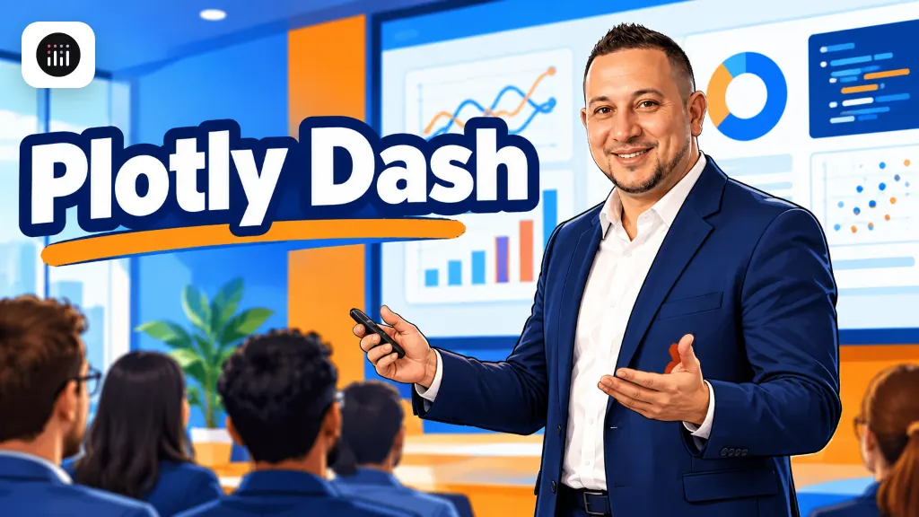 Couverture de la formation Plotly Dash