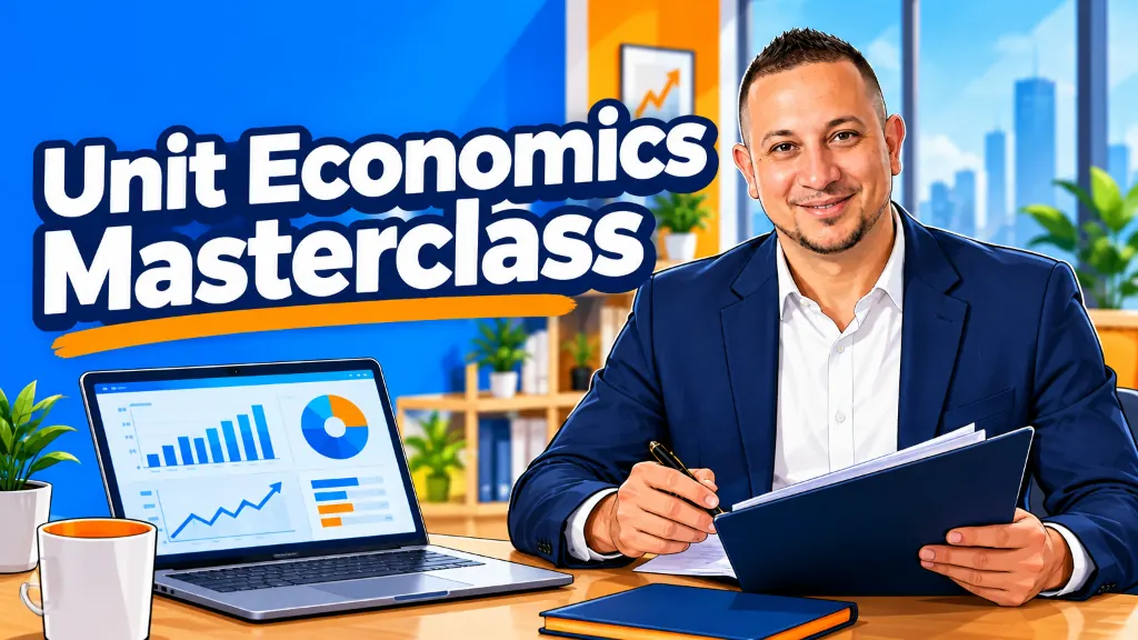 Couverture de la formation Unit Economics Masterclass
