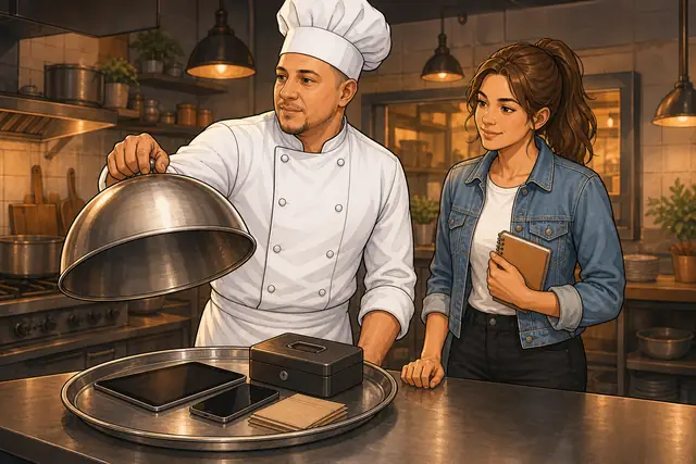 Michael soulève la cloche du plat : la méthode FoodEatUp